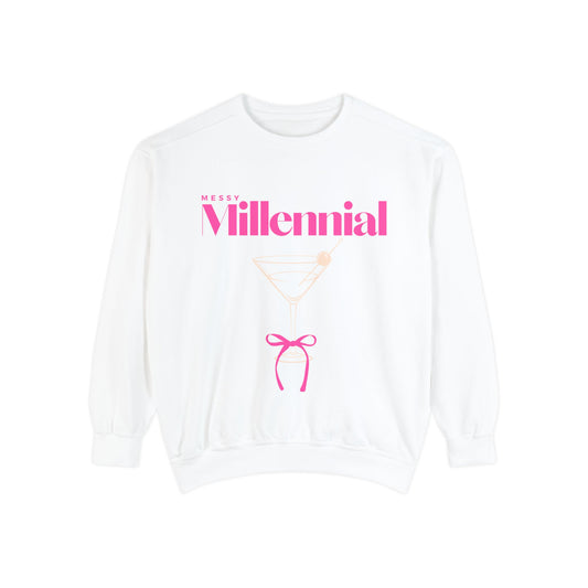 Messy Millennial Signature Martini Sweatshirt