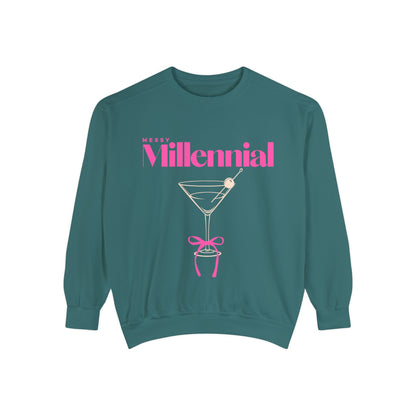 Messy Millennial Signature Martini Sweatshirt