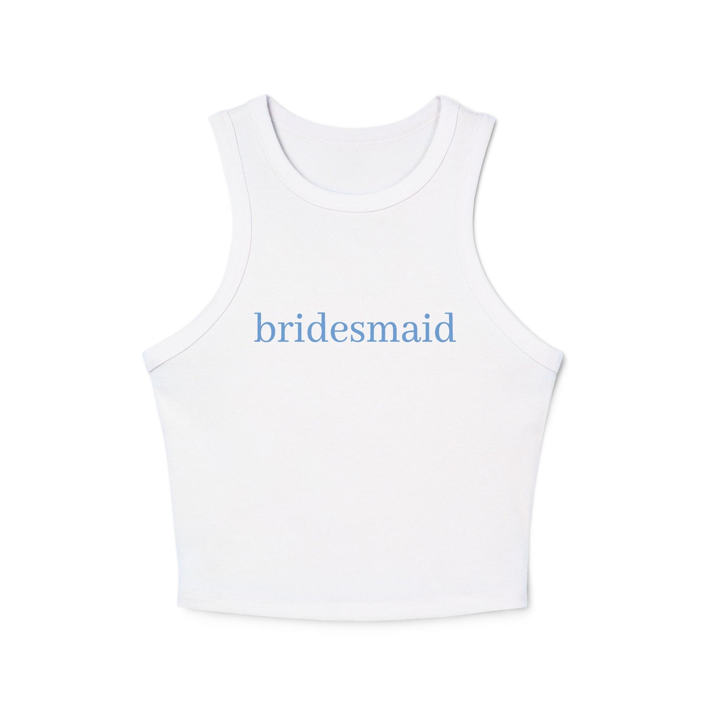 Bridesmaid Rib Racer Tank