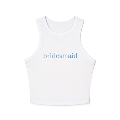 Bridesmaid Rib Racer Tank