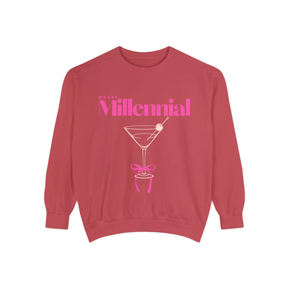 Messy Millennial Signature Martini Sweatshirt